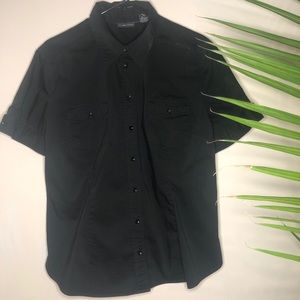 New York & Co black button down